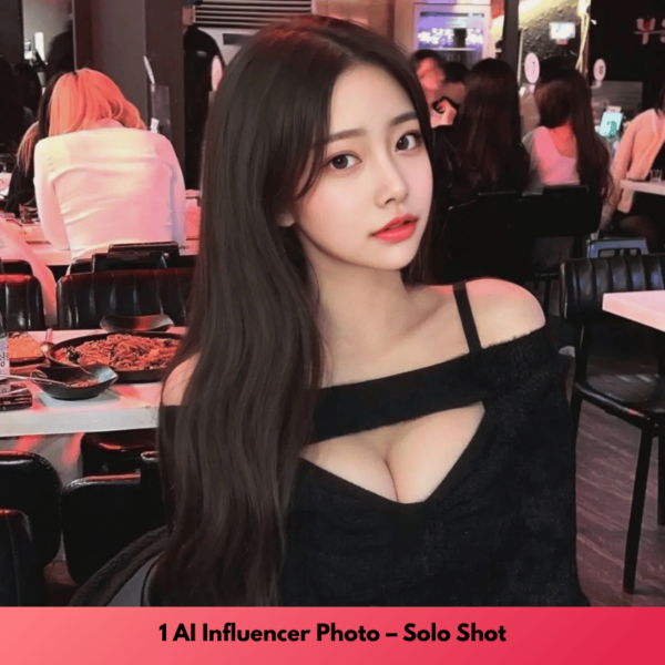 1 AI Influencer Photo – Solo Shot