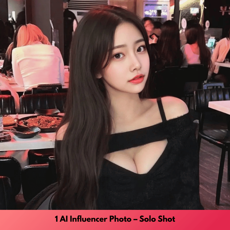 1 AI Influencer Photo – Solo Shot